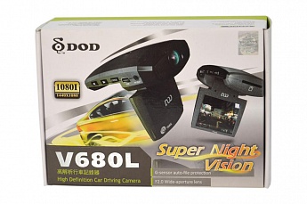Автомобильный видеорегистратор DODV680L